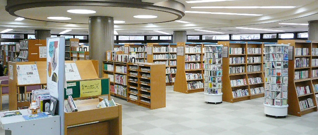 Picture of library